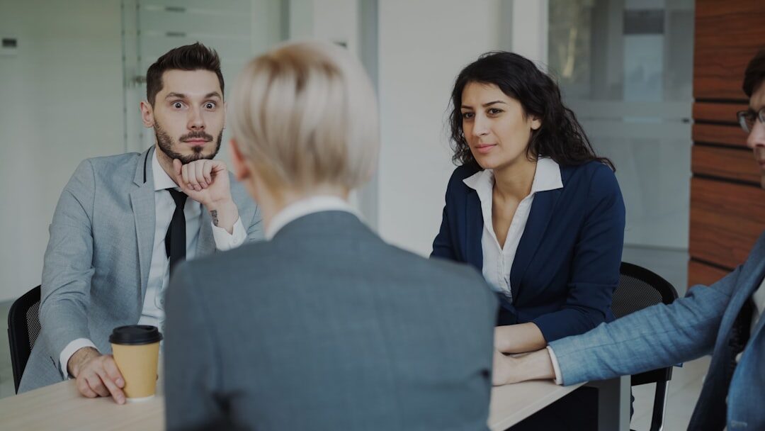 business professionals networking